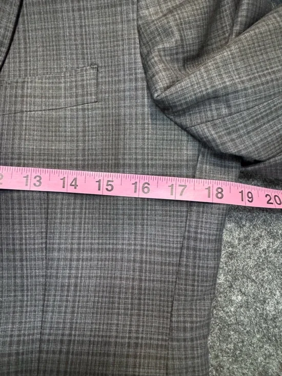 American Rag Grey sport coat - Picture 4 of 6